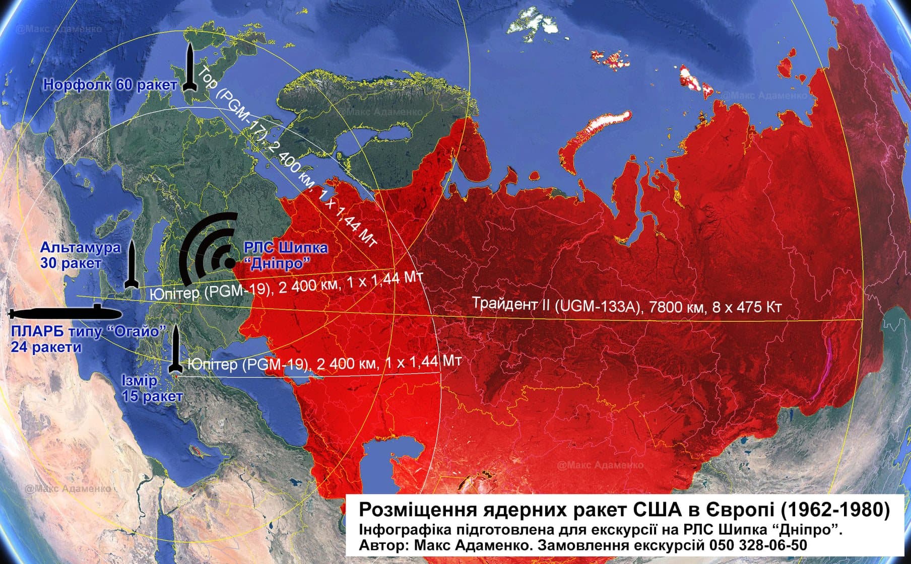 Екскурсія у стилі мілітарі та Чорнобиля