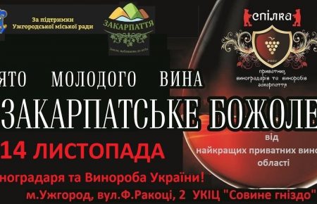 Свято молодого вина Закарпатське божоле 2021 в цьому році пройде 12 - 14 листопада у місті Ужгород та збере кращих виноробів.