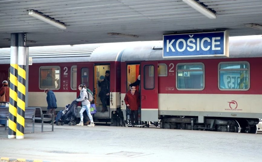 Vlak Košice - Chop
