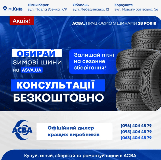 Автомобільні шини 
