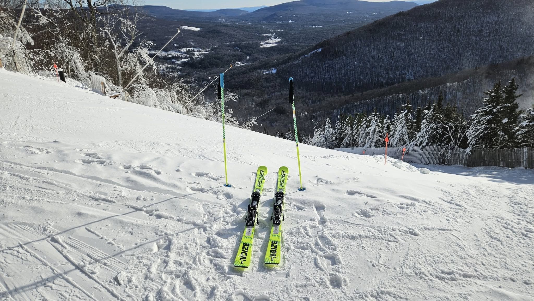 Гірські лижі